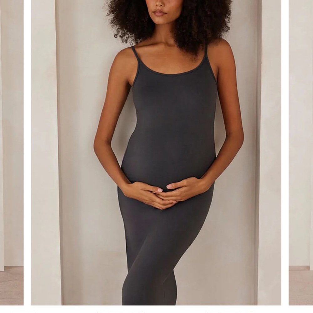 Bumpsuit The Jane Maternity Dress - slate